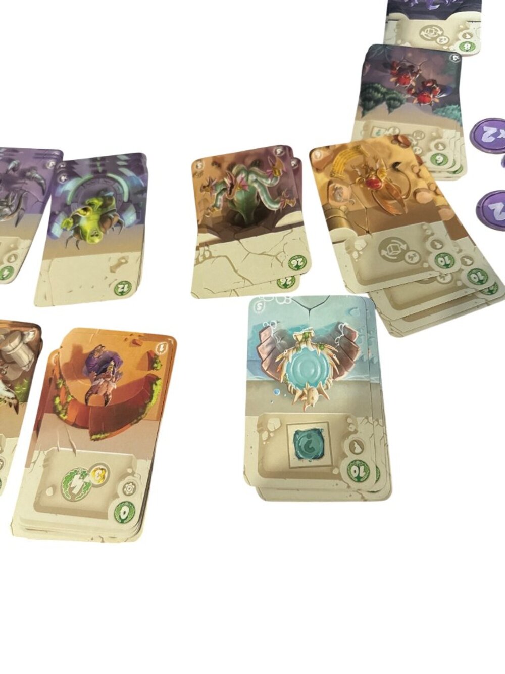 Dice Forge Board Game By Libellud Set Includes Custom Dice Crafting & Tokens - Picture 10 of 16